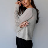 Alpaca Fine Knit Pebble