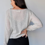Alpaca Fine Knit Pebble