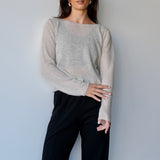 Alpaca Fine Knit Pebble