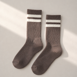 Classic Cotton Twin Stripe Brown
