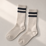 Classic Cotton Twin Charcoal Stripe