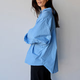 Cotton Shirt Sky Blue