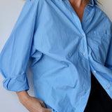 Cotton Shirt Sky Blue
