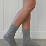 Luxe Cotton Socks Grey