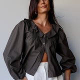 Cotton Shirt Chocolate