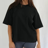 Organic Cotton Tee Black