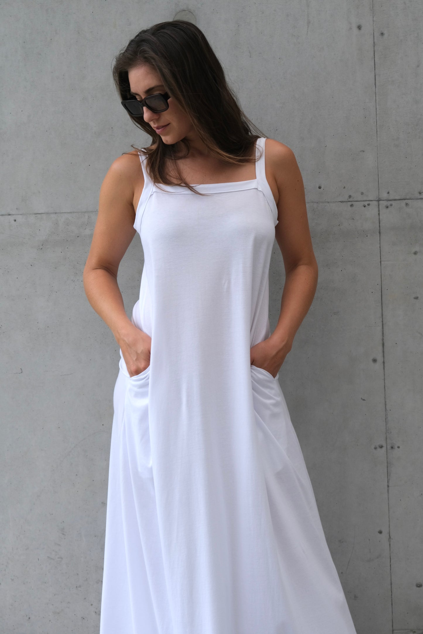 MAXI DRESS IN WHITE