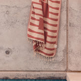 Totem Turkish Beach Towel | Burgundy