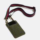 Slow Road Cross  Body Phone Bag Khaki