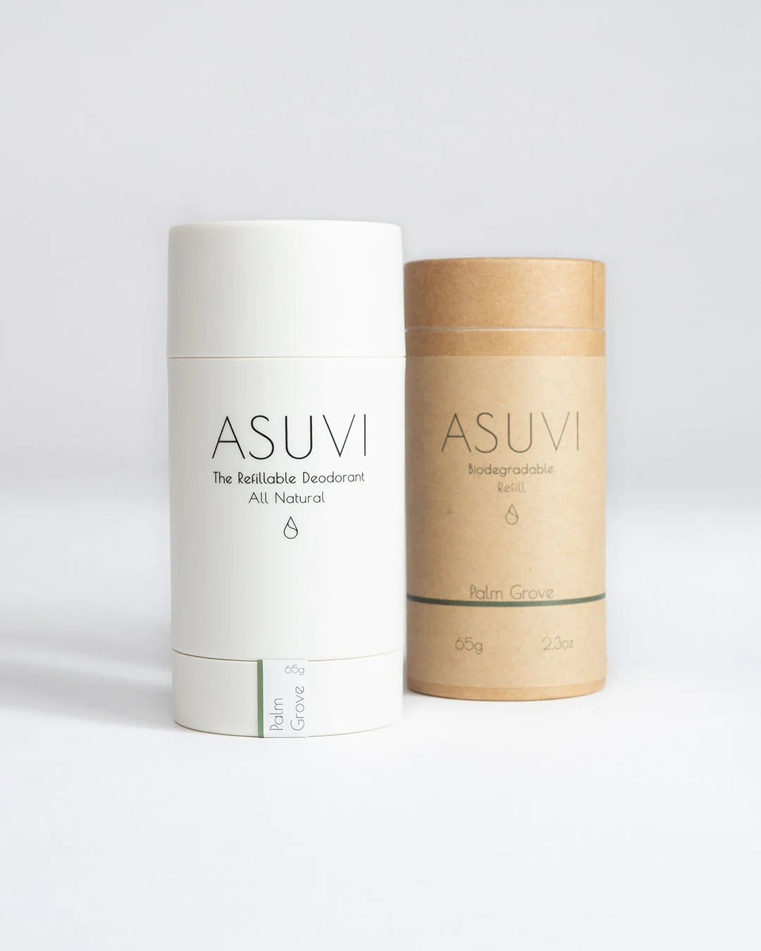 Asuvi All Natural Deodorant in Palm Grove