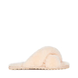 Mayberry Sheepskin Slipper in Natural