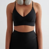 Sense Strap Bra Black