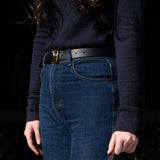 Leather Belt 01 Black