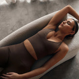 Shape Seamless Cross Back Bralette Macchiato