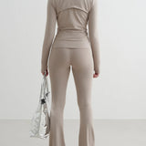Sense Zip Jacket Dark Clay