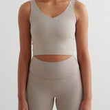 Sense Bralette Dark Clay