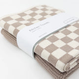 Kitchen Towel Duo - Hummus Chequer