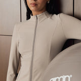 Sense Zip Jacket Dark Clay