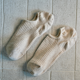 Cotton Hidden Socks Natural