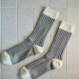 Cotton White Top Socks