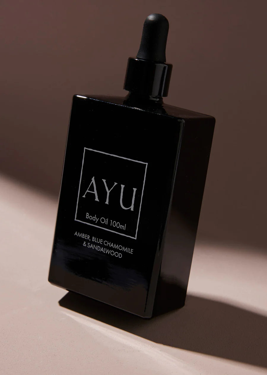 AYU Body Oil - Amber, Blue Chamomile & Sandalwood