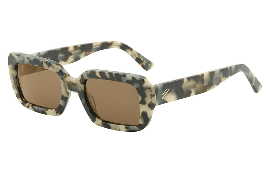 Bask // Sandy - Beige Tort / Brown Polarised