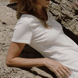 Midi Tee Dress Organic Cotton Milk