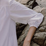 Oversized Dress in White