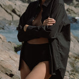Oversized Shirt in Black
