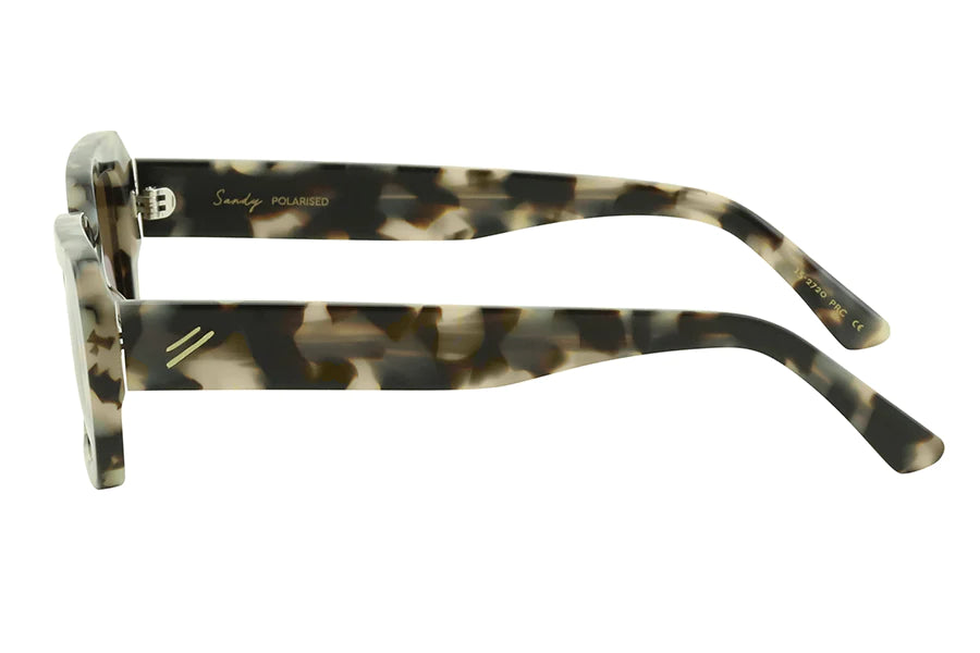 Bask // Sandy - Beige Tort / Brown Polarised
